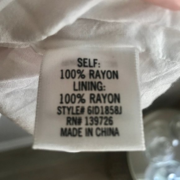 MIAMI / White & Blue Floral Open Shoulder Dress - Picture 8 of 8